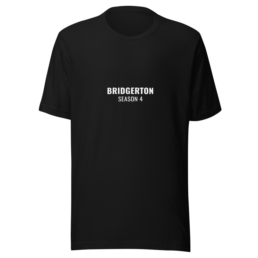 Bridgerton S4 (Unisex) T-Shirt - Black