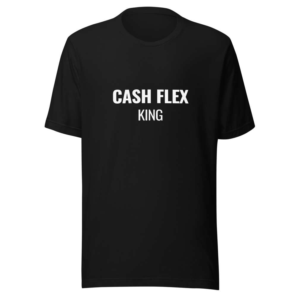 CASH FLEX KING T-Shirt - Black