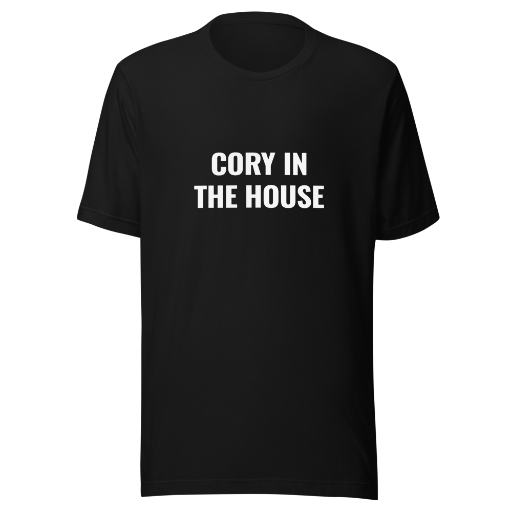 CORY IN HOUSE T-Shirt - Black