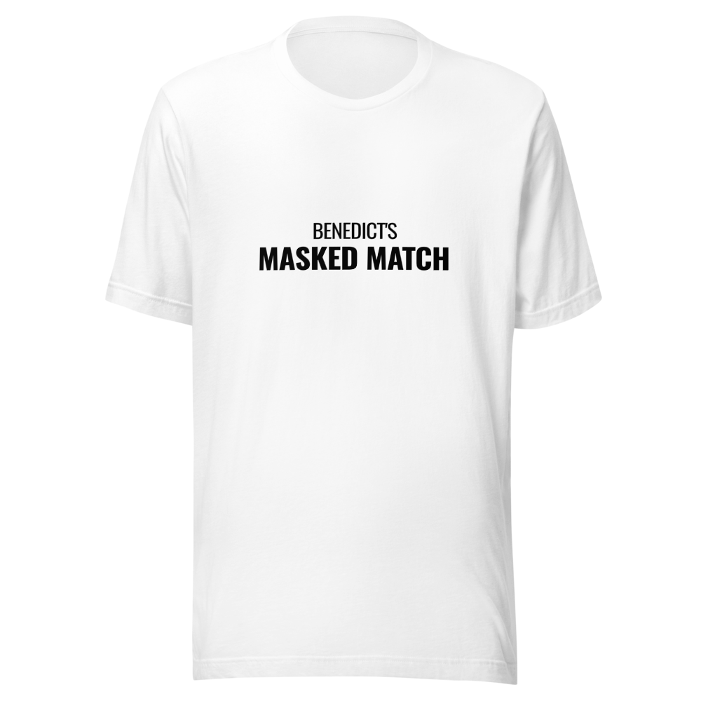 BENEDICT'S MASKED MATCH T-Shirt - White