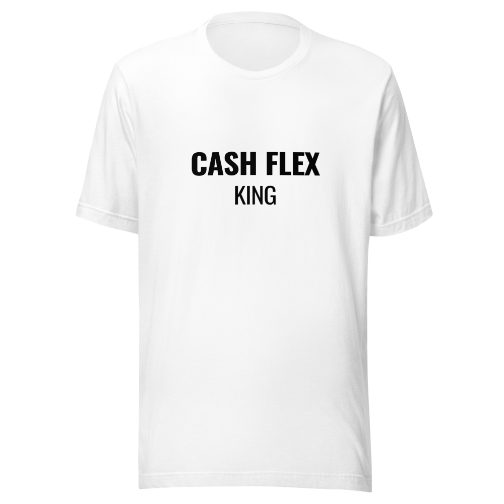 CASH FLEX KING T-Shirt - White