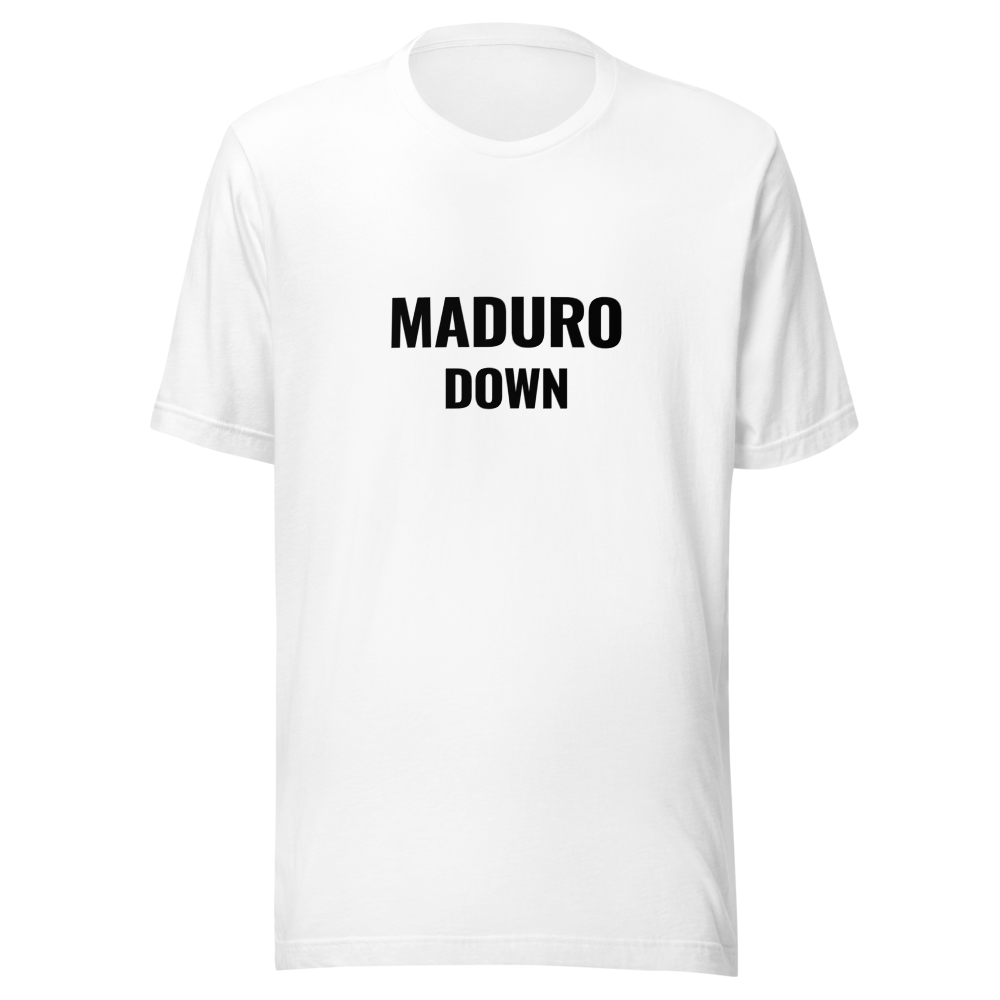'MADURO DOWN' T-Shirt - White
